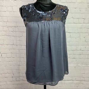Loft Sequin Tank Top